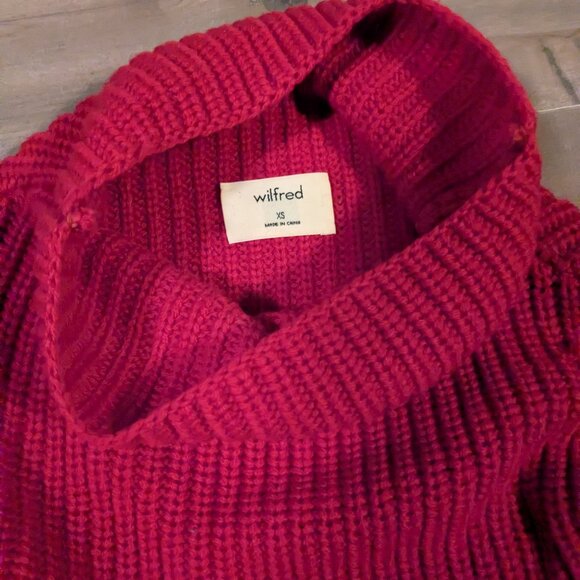 Aritzia Wilfred Montpellier Sweater 100% Merino Wool - Picture 6 of 8